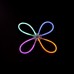 Fluorescent wristband, 4.5X200mm, 100 PCS,Five colors are randomly distributed
