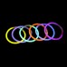 Fluorescent wristband, 4.5X200mm, 100 PCS,Five colors are randomly distributed